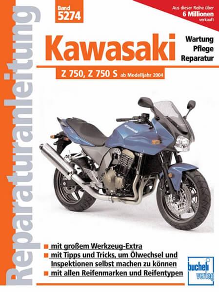 Kawasaki Z 750, Z 750 S, Z 750 ABS - Reparaturbuch - gedrucktes Buch zum Bestpreis! - verwuester.net