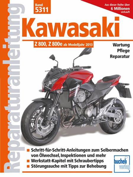 Kawasaki Z 800 - Reparaturbuch - gedrucktes Buch zum Bestpreis! - verwuester.net
