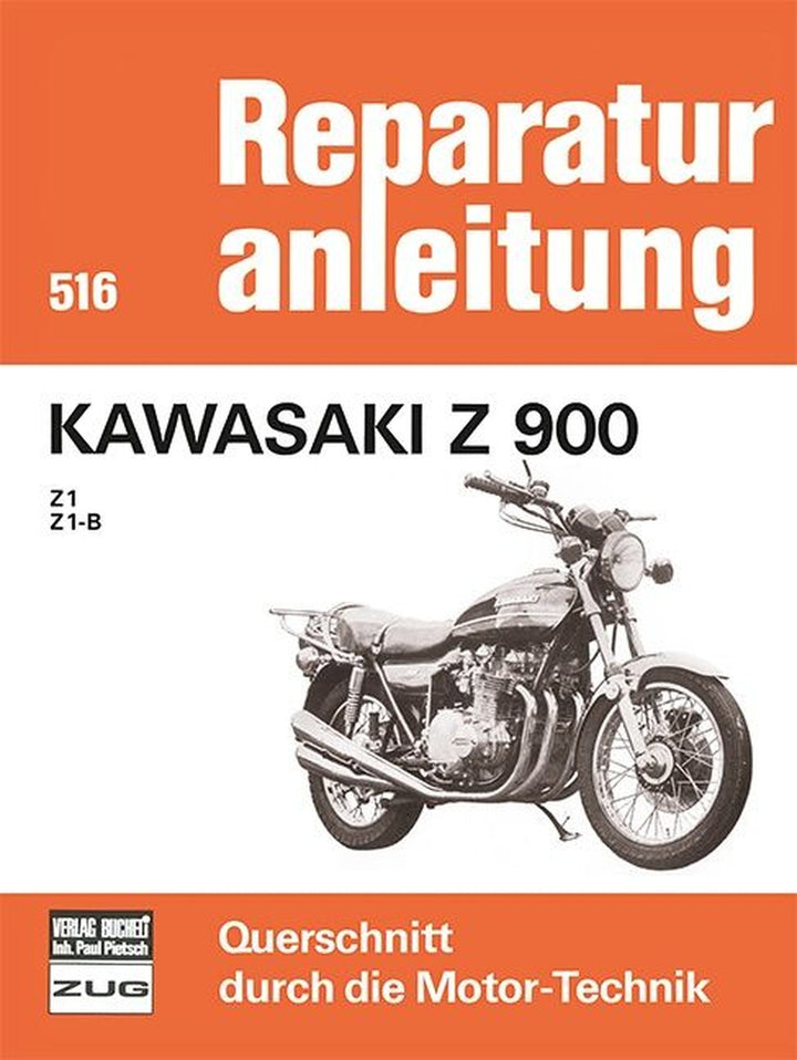 Kawasaki Z 900 - Z1 / Z1B - Reparaturbuch, Buchcover