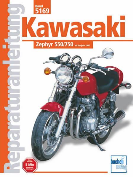 Kawasaki Zephyr 550 / 750 - Reparaturbuch - gedrucktes Buch zum Bestpreis! - verwuester.net