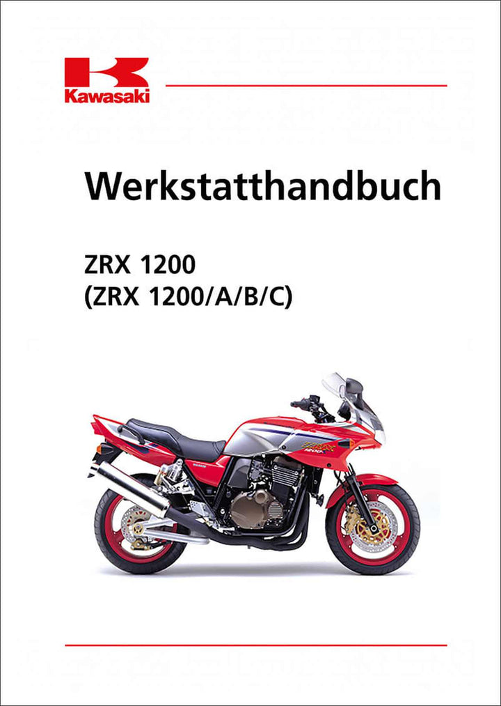 Kawasaki ZRX1200 Werkstatthandbuch, Buchcover