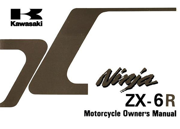 Kawasaki ZX-6R Ninja Owner&