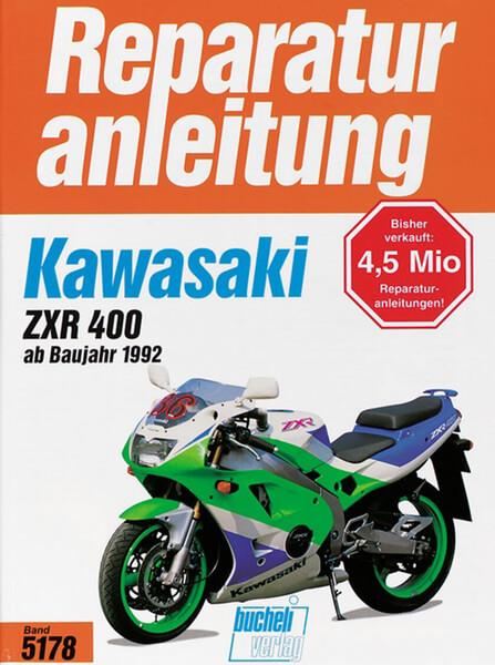 Kawasaki ZXR 400 - Reparaturbuch - gedrucktes Buch zum Bestpreis! - verwuester.net