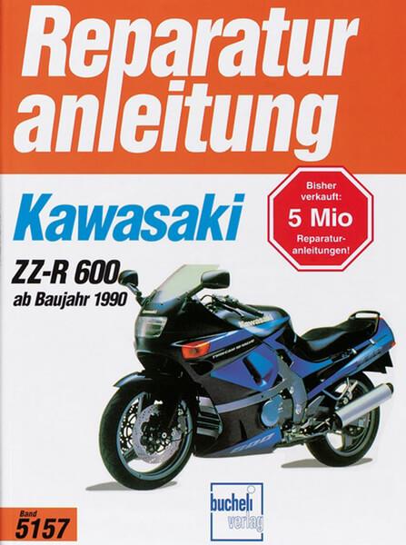 Kawasaki ZZ-R 600 ab 1990 - Reparaturbuch - gedrucktes Buch zum Bestpreis! - verwuester.net