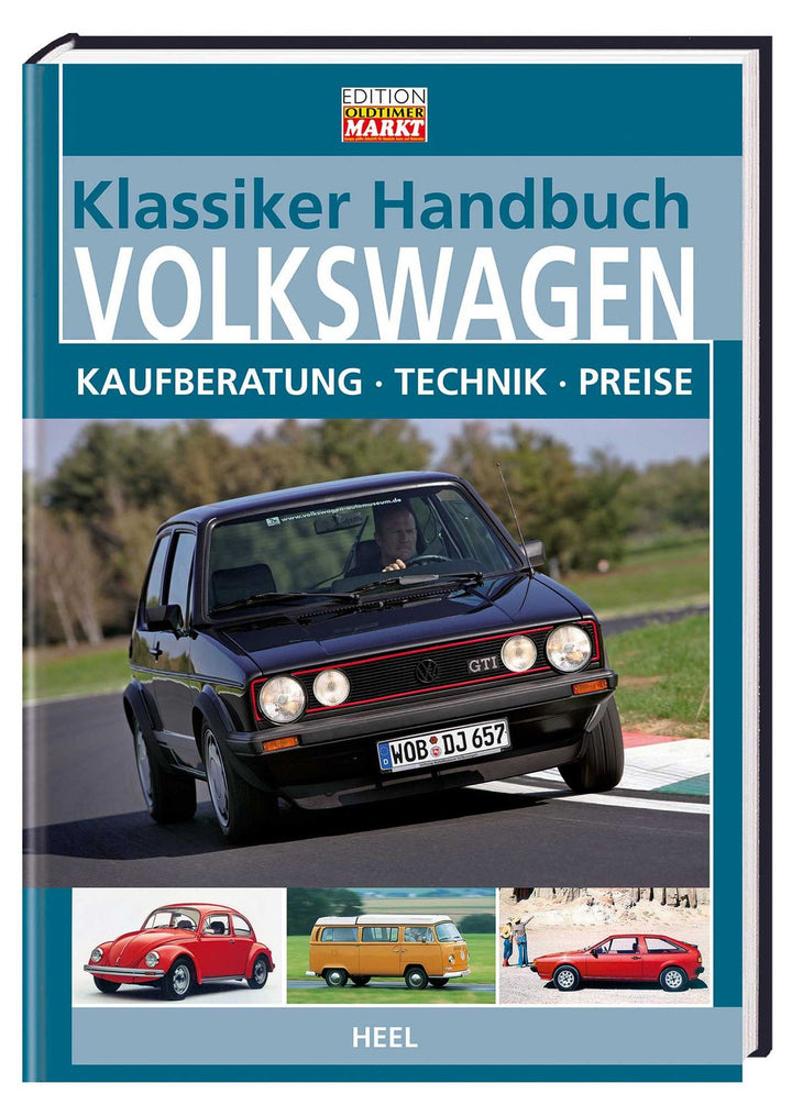 Klassiker Handbuch: Volkswagen, Buchcover