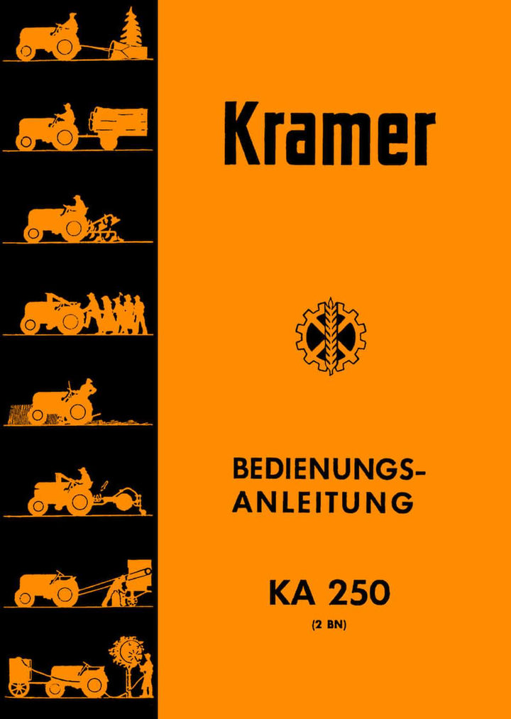 Kramer KA250 (2BN) Betriebsanleitung, Buchcover