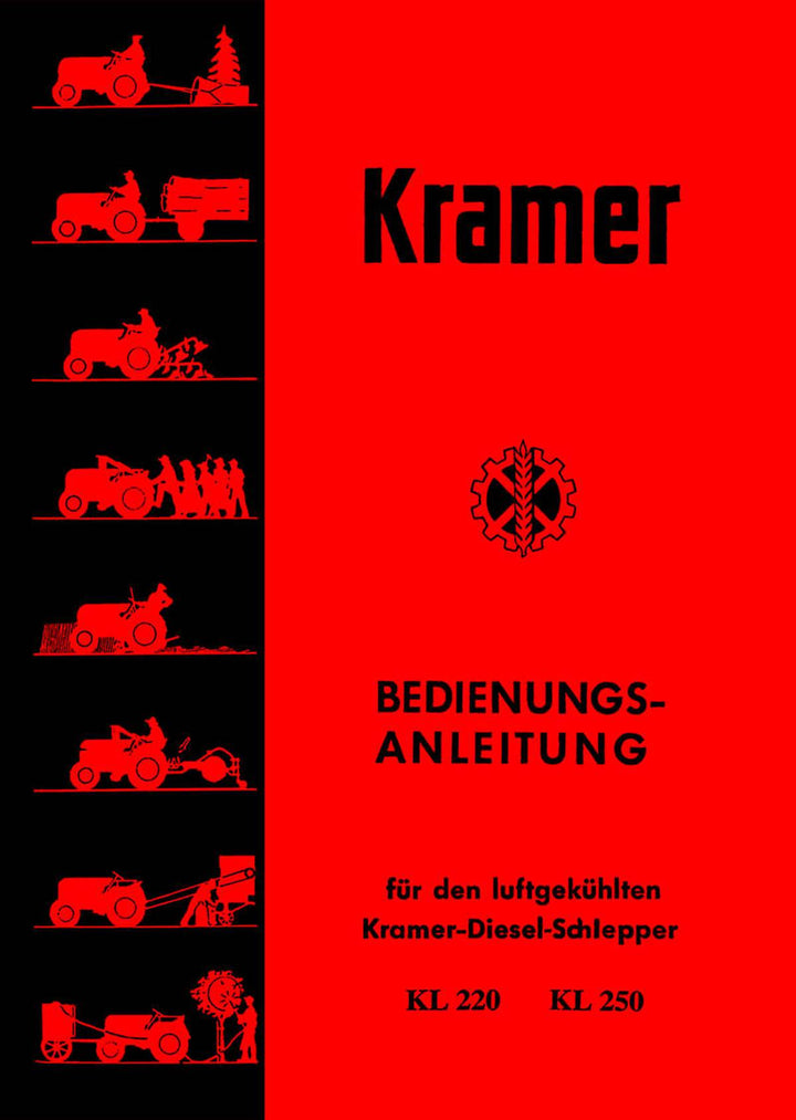 Kramer KL220 und KL250 Betriebsanleitung, Buchcover