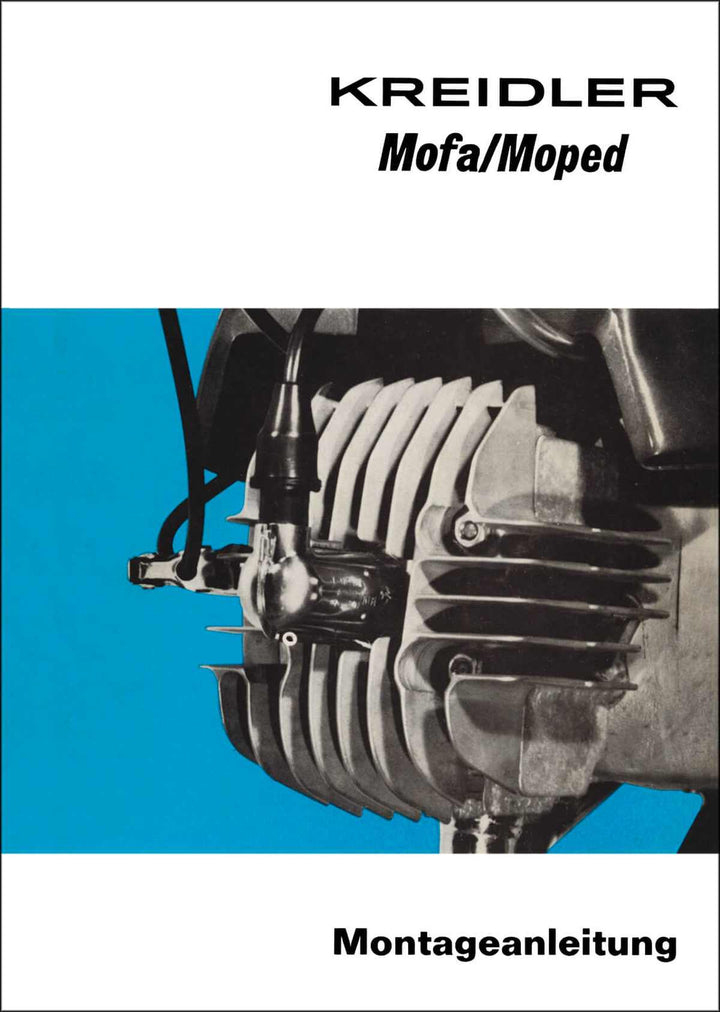 Kreidler Mofa und Moped Reparaturanleitung, Buchcover