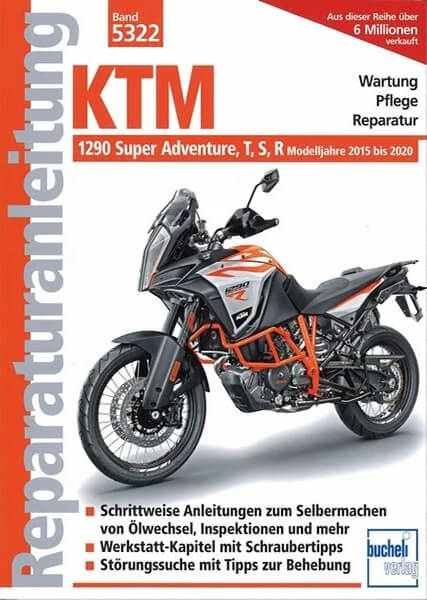 KTM 1290 Adventure und Varianten - gedrucktes Buch zum Bestpreis! - verwuester.net