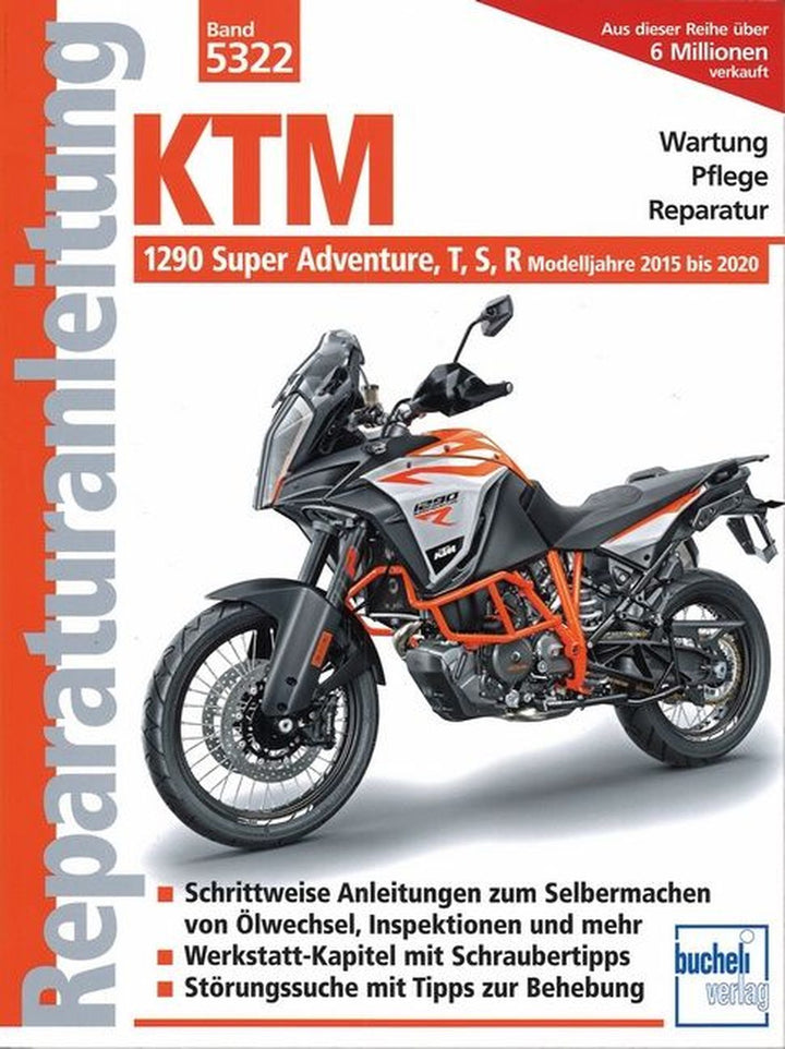 KTM 1290 Adventure und Varianten 2015 bis 2020, Buchcover