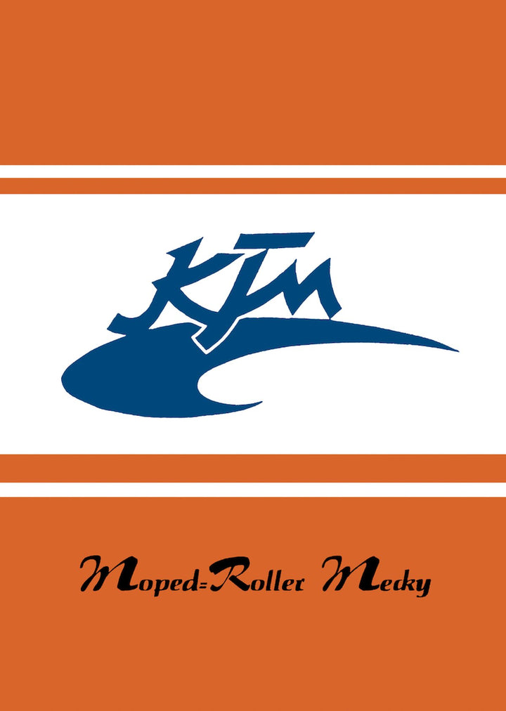 KTM Motorfahrzeugbau Mecky Mopedroller – Betriebsanleitung, Buchcover