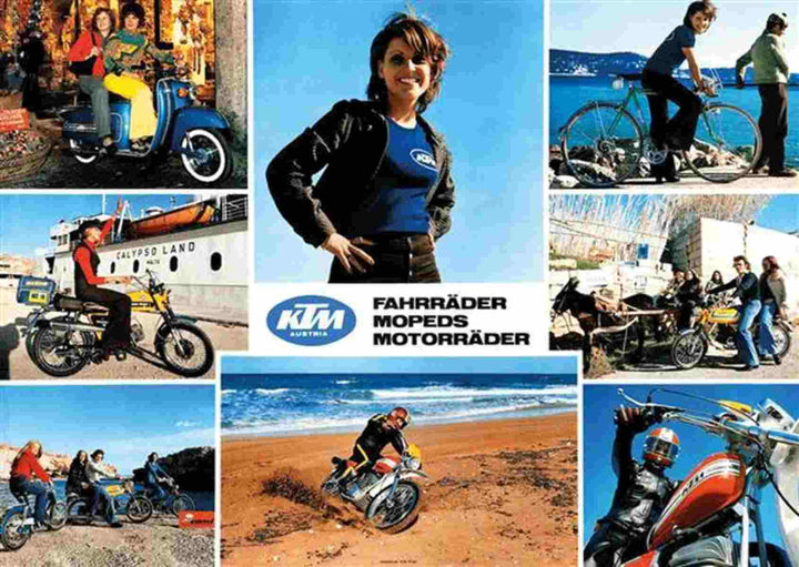 KTM Motorfahrzeugbau Poster, Poster-Motiv