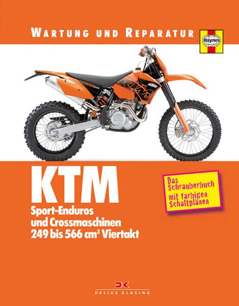 KTM Sport-Enduros und Crossmaschinen - Reparaturbuch - gedrucktes Buch zum Bestpreis! - verwuester.net