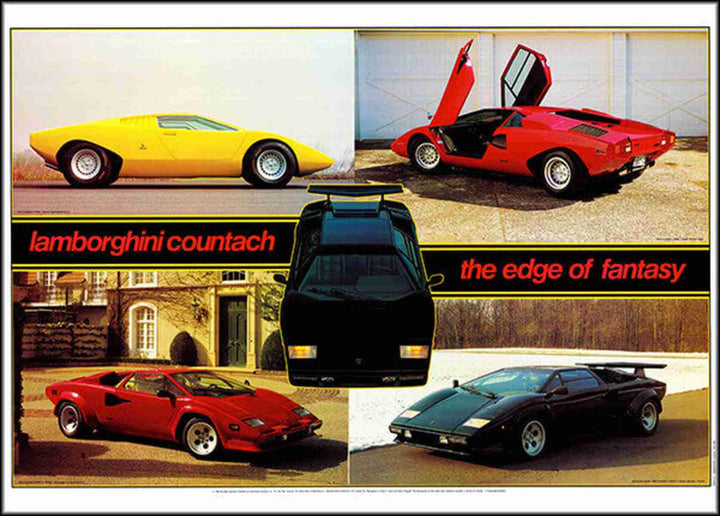 Lamborghini Poster, Poster-Motiv