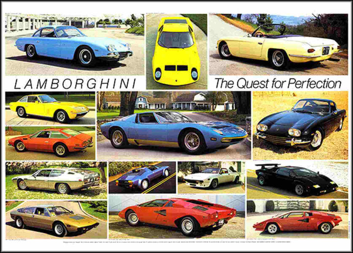 Lamborghini Poster, Poster-Motiv