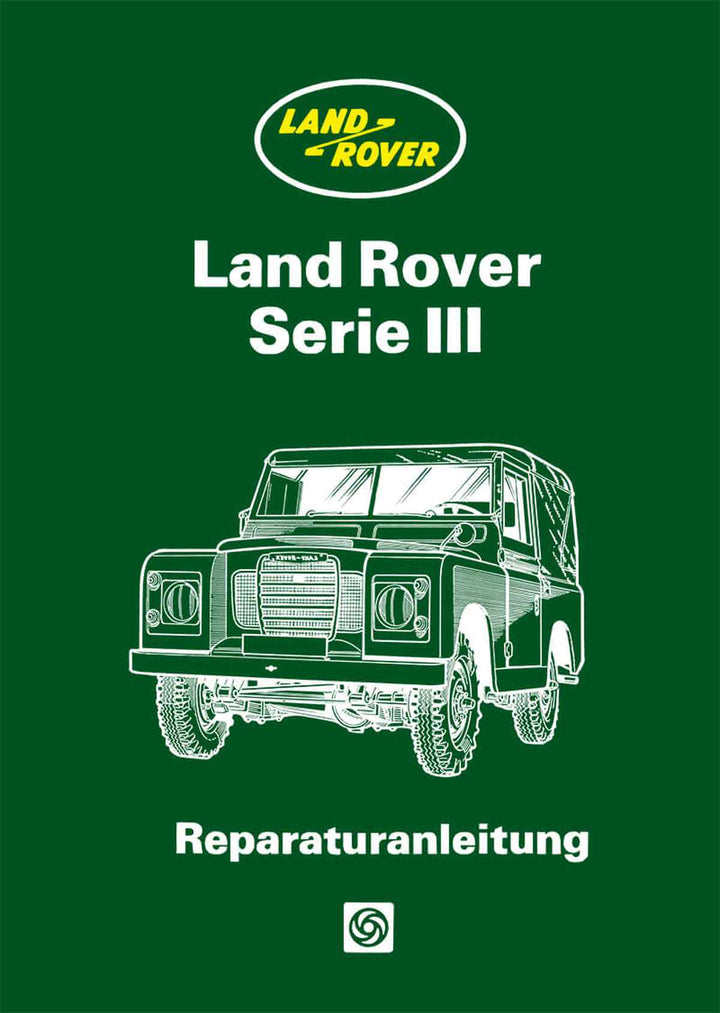 Land Rover Serie 3 Reparaturanleitung, Buchcover