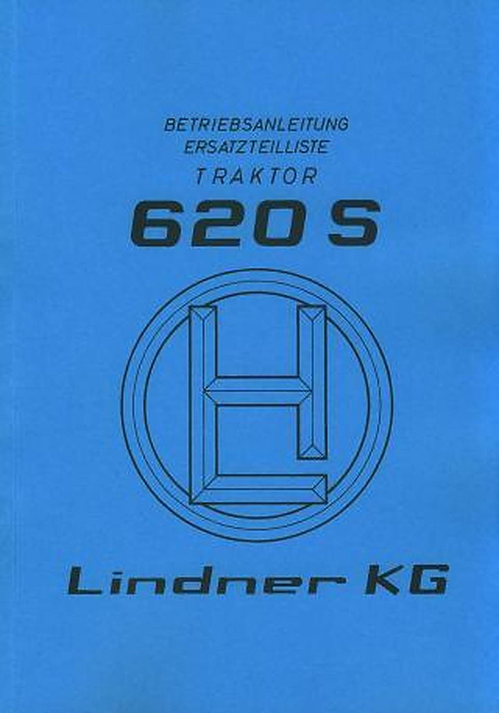 Lindner 620 Betriebsanleitung und Ersatzteilkatalog, Buchcover