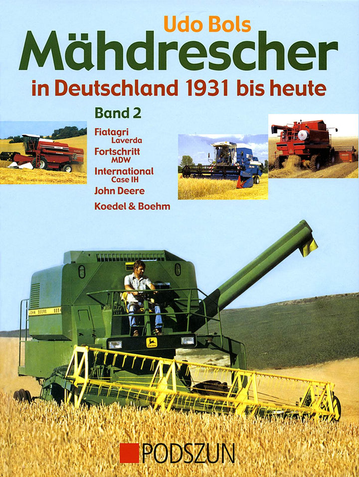 Mähdrescher in Deutschland von 1931 bis heute - Band 2, Buchcover