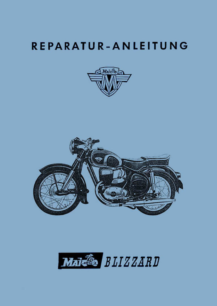 Maico Blizzard 250 Reparaturanleitung, Buchcover