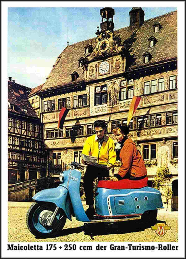 Maico Maicoletta 175 + 250 Poster, Poster-Motiv