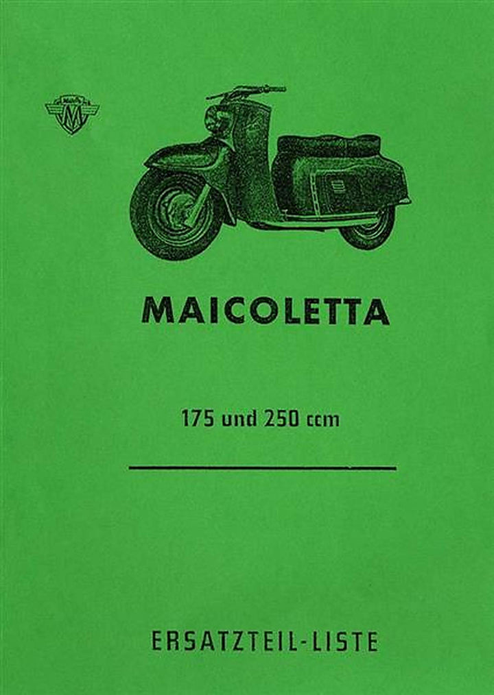 Maico Maicoletta Ersatzteilkatalog, Buchcover