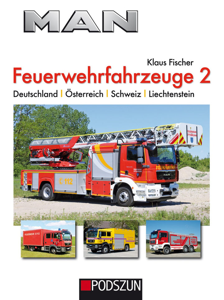 MAN Feuerwehrfahrzeuge - Band 2, Buchcover