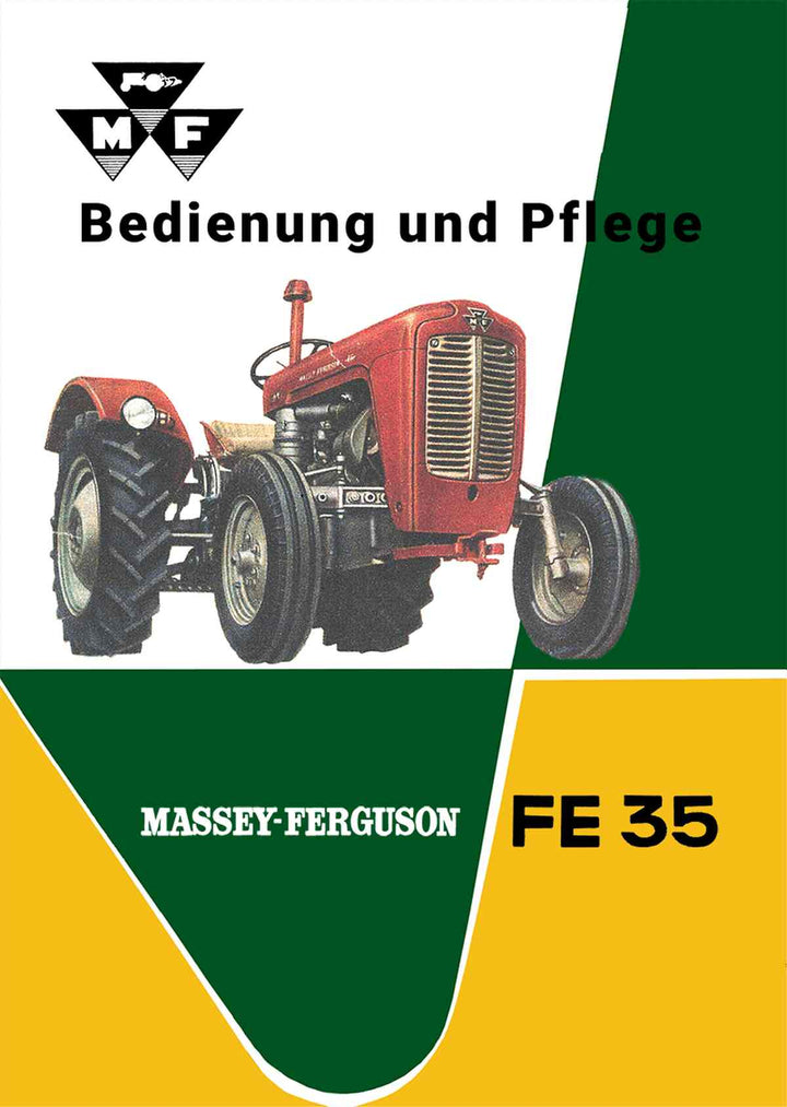 Massey-Ferguson FE35 Betriebsanleitung, Buchcover