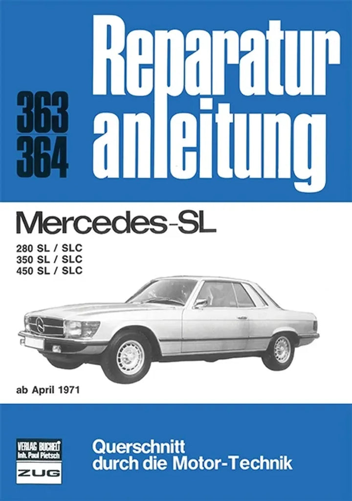 Mercedes-Benz 280 Reparaturanleitung und Werkstatthandbuch - gedrucktes Buch zum Bestpreis! - verwuester.net
