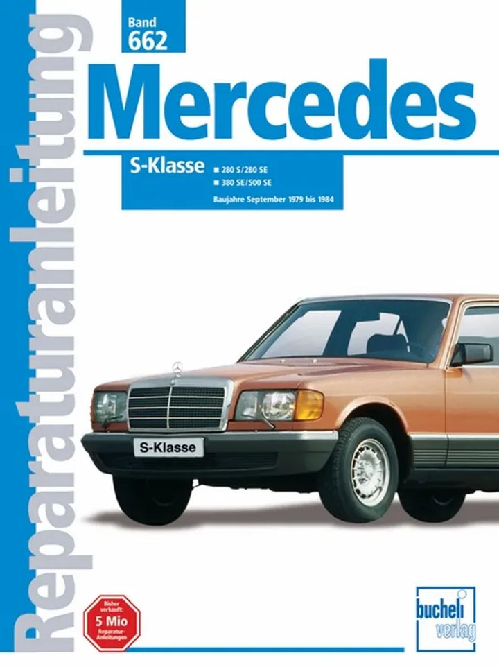 Mercedes-Benz 280 S Reparaturanleitung und Werkstatthandbuch - gedrucktes Buch zum Bestpreis! - verwuester.net