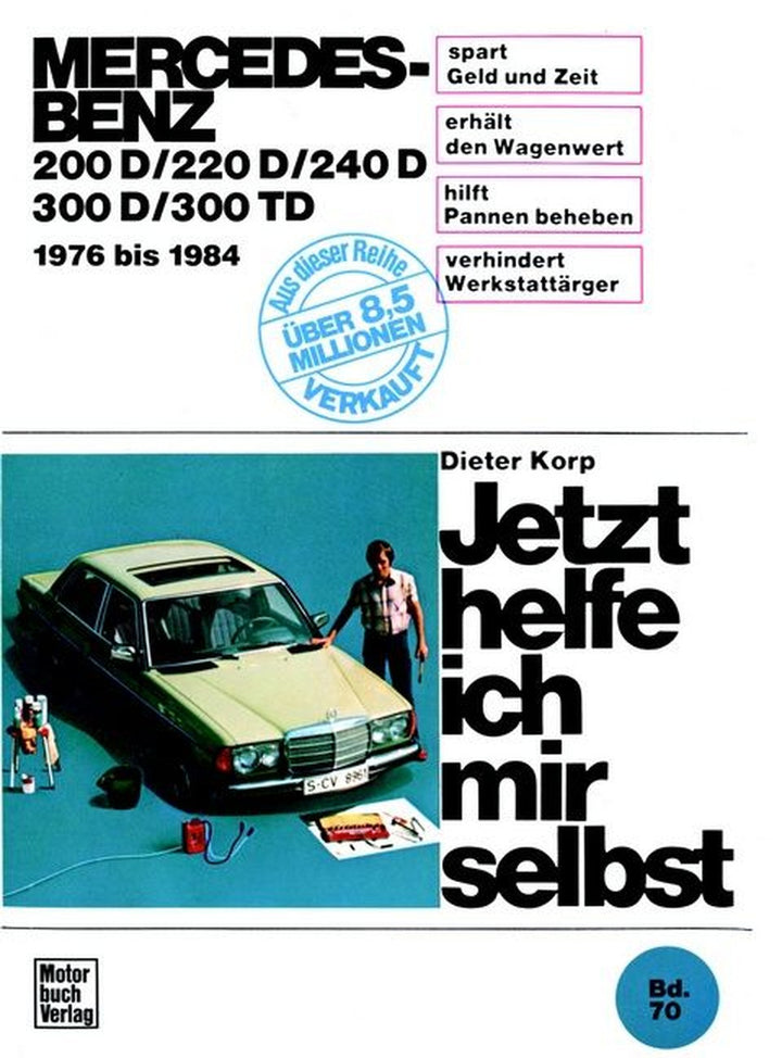 Mercedes-Benz Diesel (76-84) Reparaturbuch, Buchcover