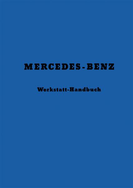 Mercedes-Benz Ponton Werkstatthandbuch 180 190 219 220 - gedrucktes Buch zum Bestpreis! - verwuester.net