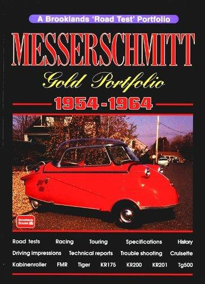 Messerschmitt Gold Portfolio 1954-1964, Buchcover