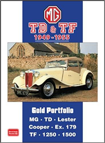 MG TD-TF 1949-1955 - gedrucktes Buch zum Bestpreis! - verwuester.net
