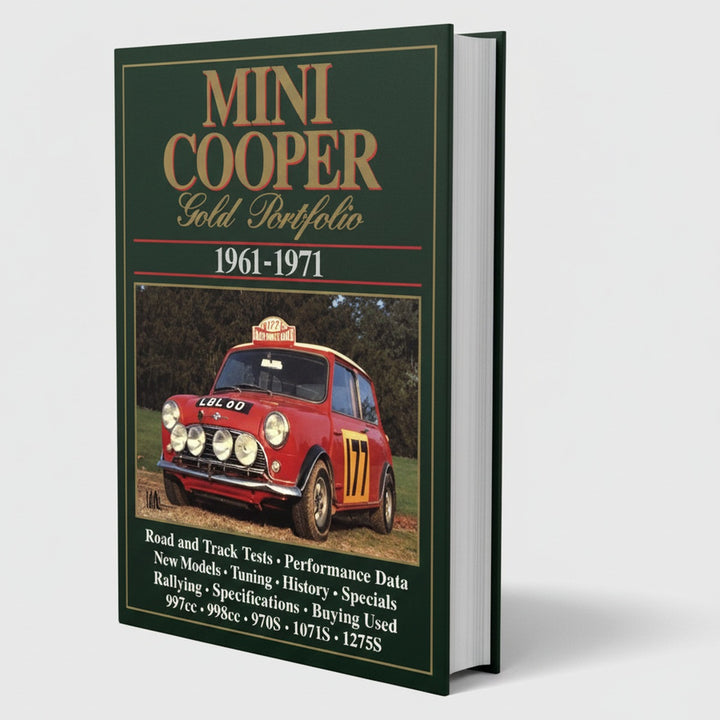Mini Cooper 1961-71 Gold Portfolio, Buchcover