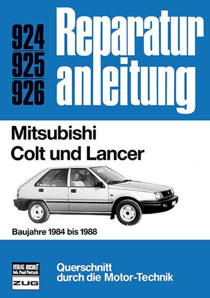 Mitsubishi Colt und Lancer - Reparaturbuch - gedrucktes Buch zum Bestpreis! - verwuester.net