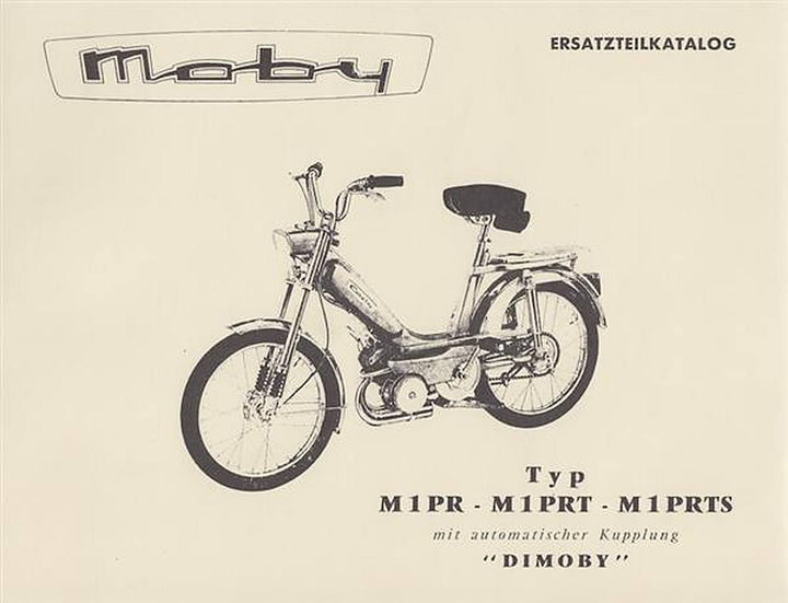 Motobecane Moby "Dimoby", Ersatzteilkatalog, Buchcover
