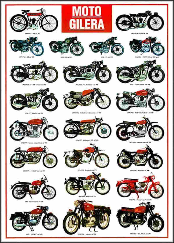 Moto Gilera Poster, Poster-Motiv