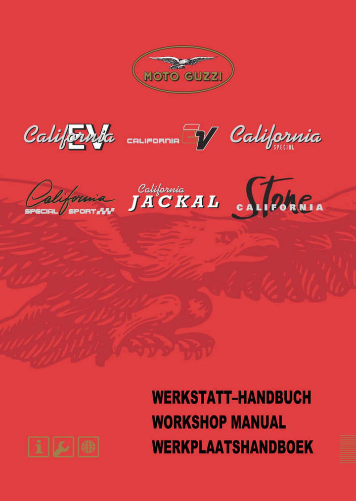 Moto Guzzi California Werkstatthandbuch, Buchcover