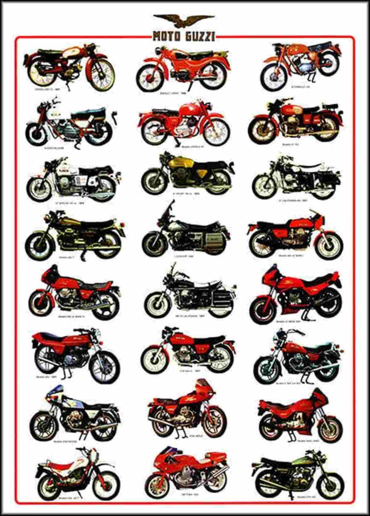 Moto Guzzi Poster, Poster-Motiv