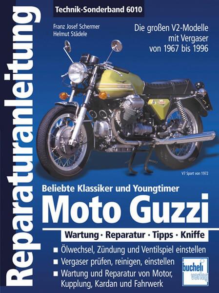 Moto Guzzi V2 - Reparaturbuch - gedrucktes Buch zum Bestpreis! - verwuester.net