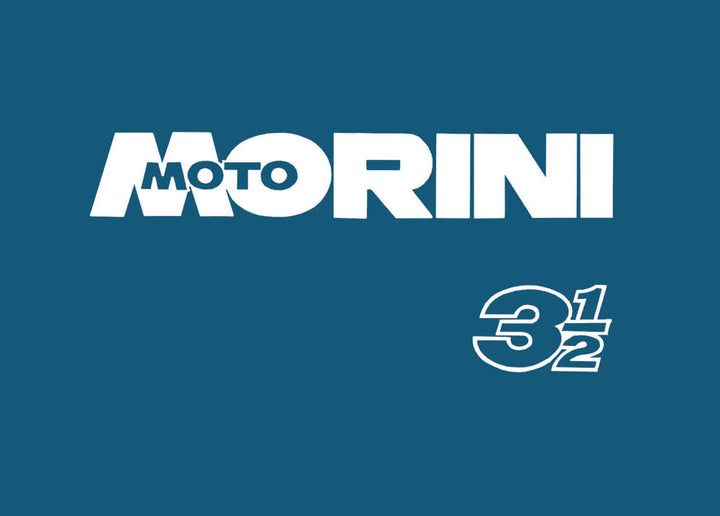 Moto Morini 3 1/2 (350 ccm), Istruzioni, Buchcover