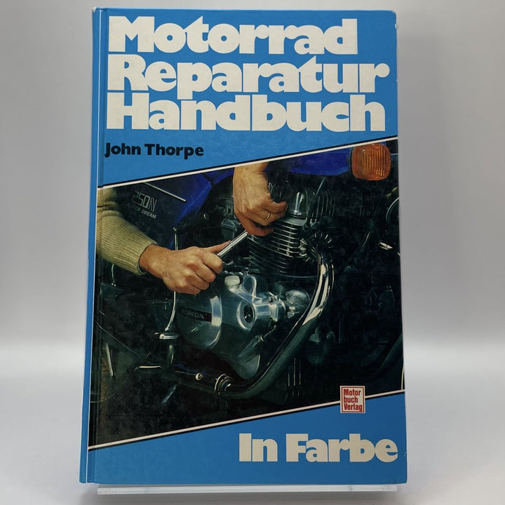 Motorrad-Reparatur-Handbuch in Farbe