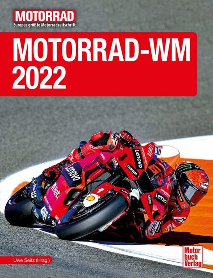 Motorrad-WM 2022, Buchcover