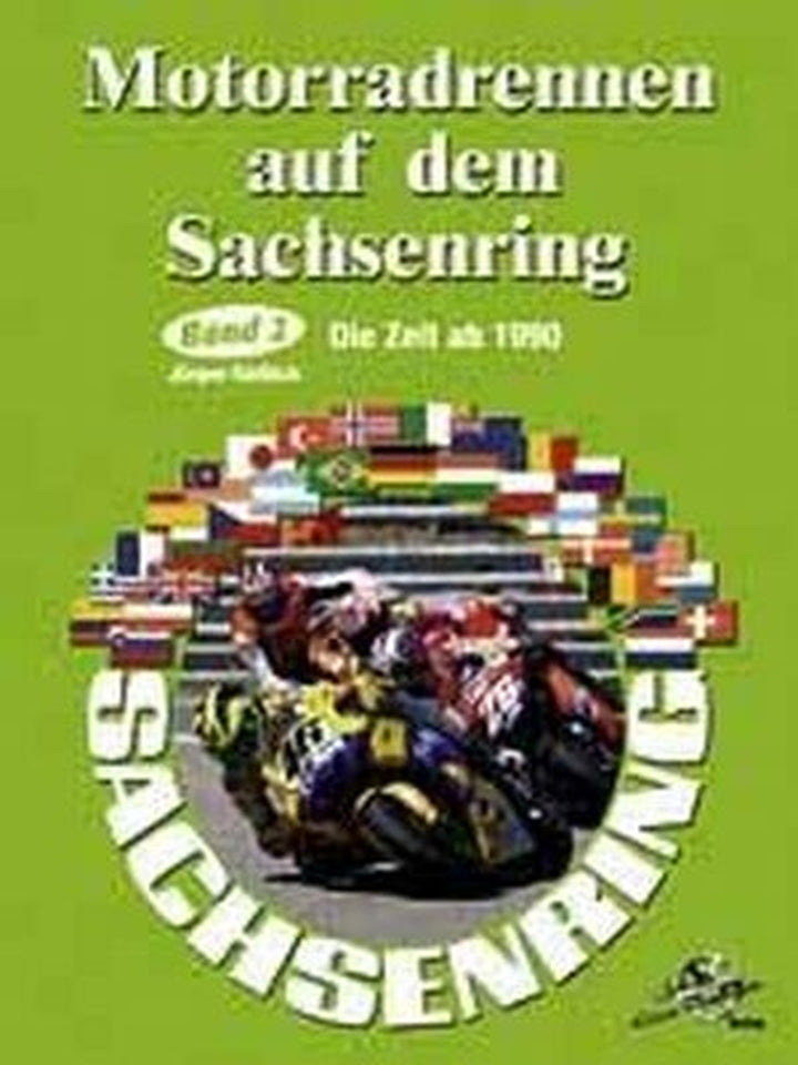 Motorradrennen auf dem Sachsenring - Band 2 - Die Zeit ab 1990, Buchcover