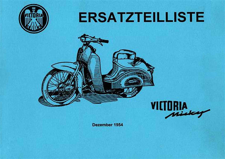 Victoria Mickey R50 Ersatzteilliste, Buchcover