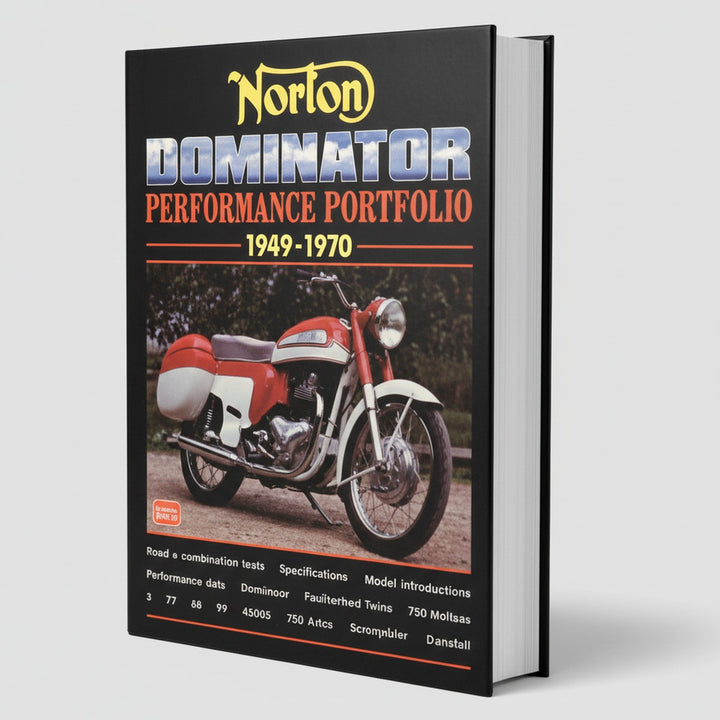 Norton Dominator Performance Portfolio 1949-1970, Buchcover