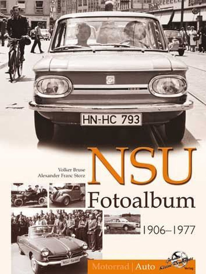 NSU Fotoalbum 1906 bis 1977, Buchcover