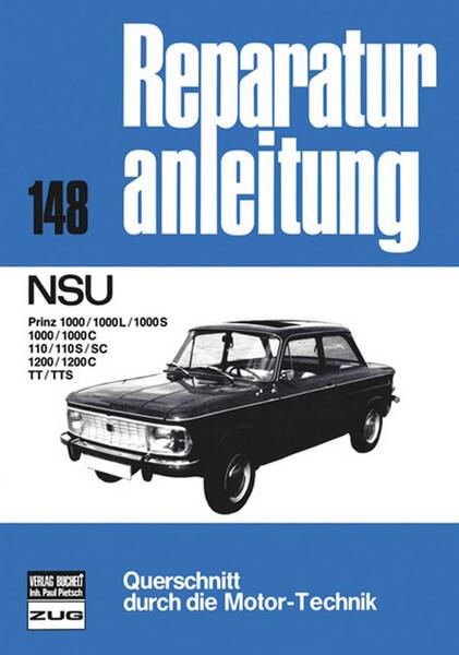 NSU Prinz - Reparaturbuch - gedrucktes Buch zum Bestpreis! - verwuester.net