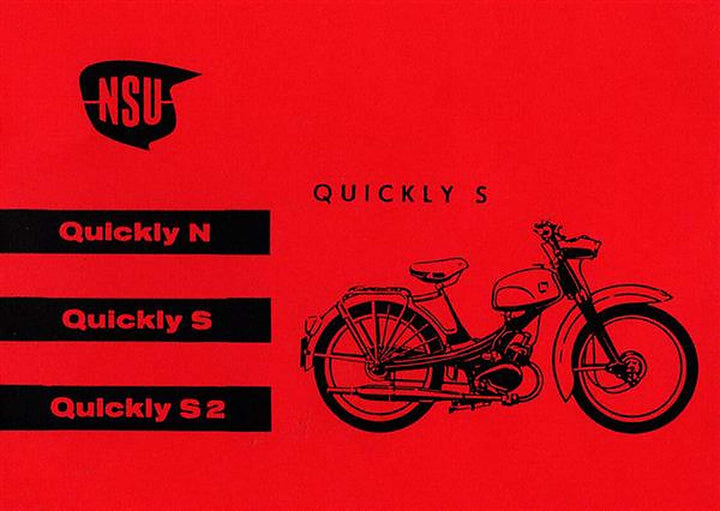 NSU Quickly N S S2 Betriebsanleitung, Buchcover