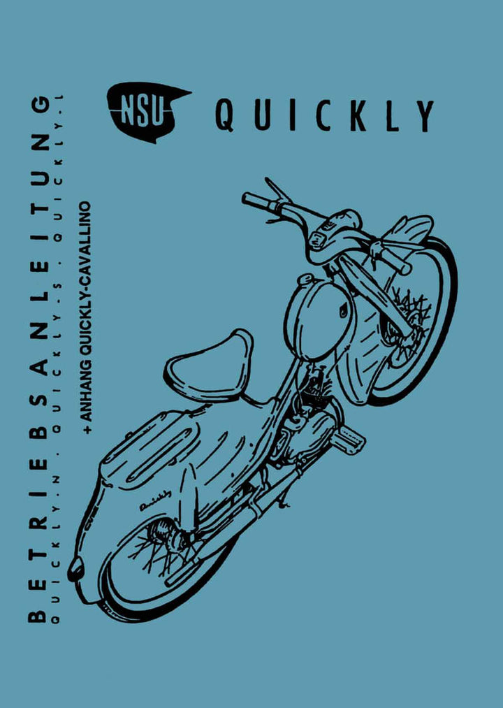 NSU Quickly Betriebsanleitung, Buchcover